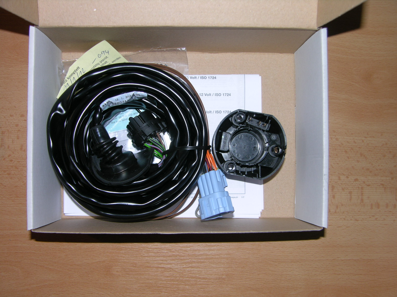 HS Code for wiring sets